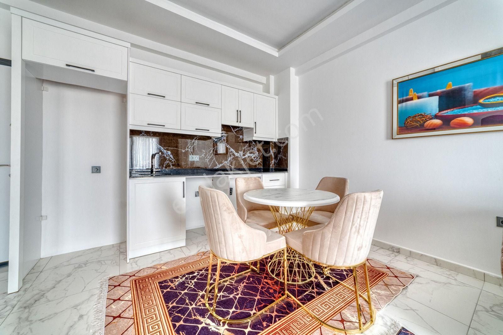 Alanya Oba'da Yeni Residence Sıfır Eşyalı 1+1 Daire - Görsel 5