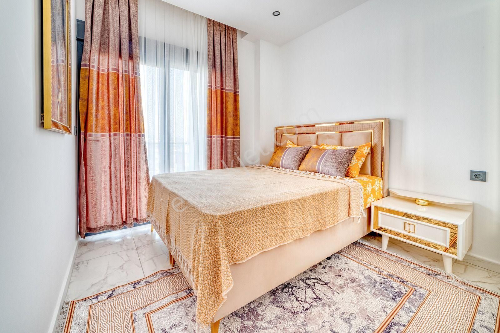 Alanya Oba'da Yeni Residence Sıfır Eşyalı 1+1 Daire - Görsel 8