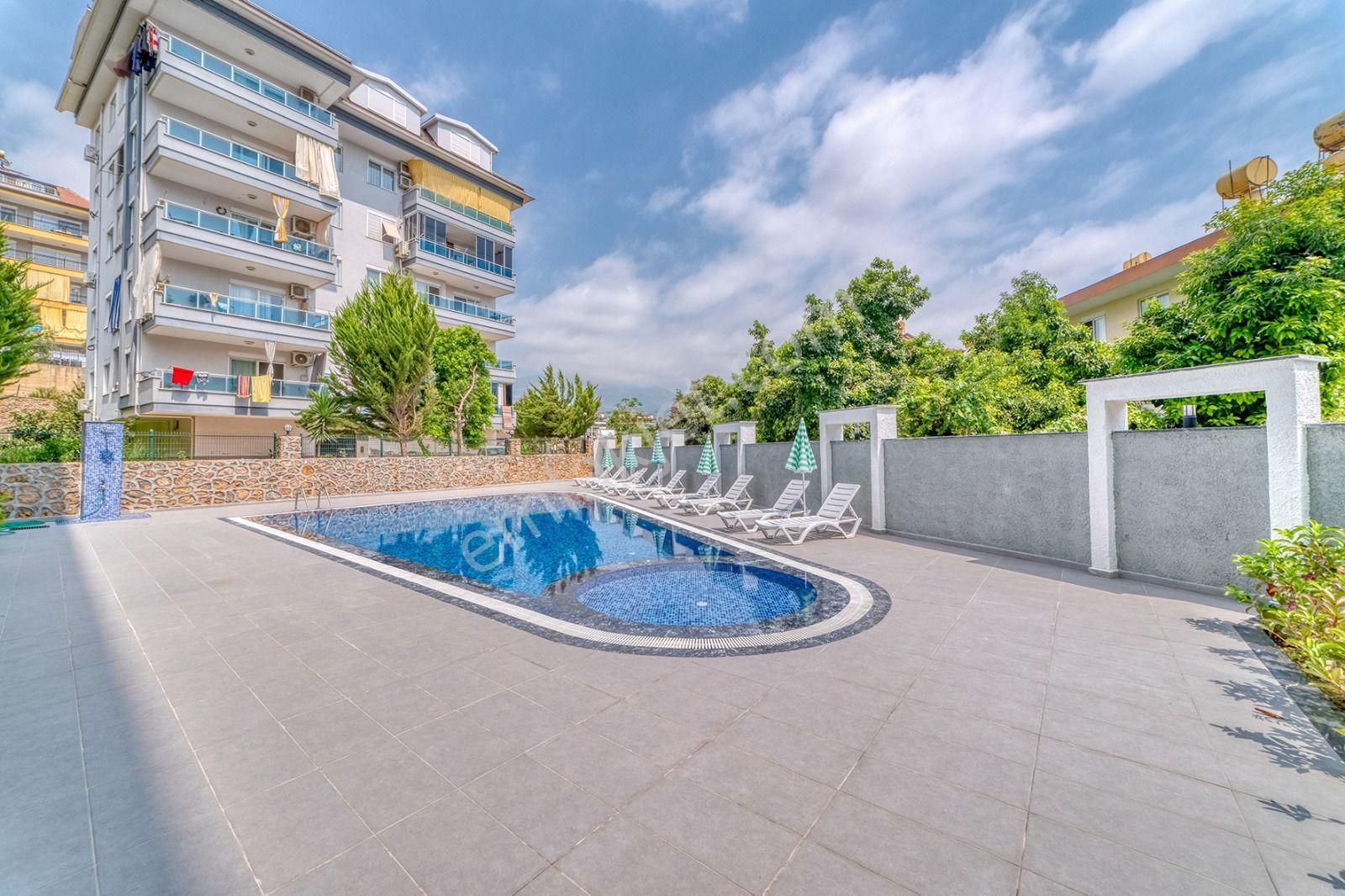 Alanya Oba'da Yeni Residence Sıfır Eşyalı 1+1 Daire - Görsel 21