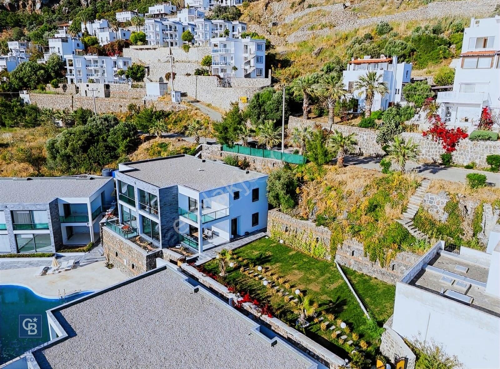 Bodrum Dirmil Satılık Villa Bodrum Yalıkavakta Muhteşem Deniz Manzaralı Emsalsiz Villa