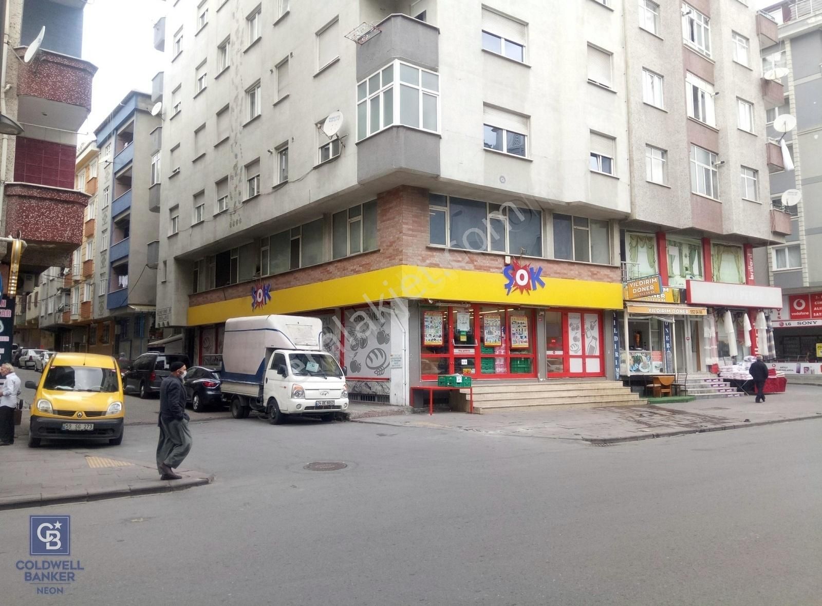 Bahçelievler Zafer Satılık Dükkan & Mağaza Bahçelievler Ahmet Yesevi Caddesi Satılık 600m2 Köşe Dükkan