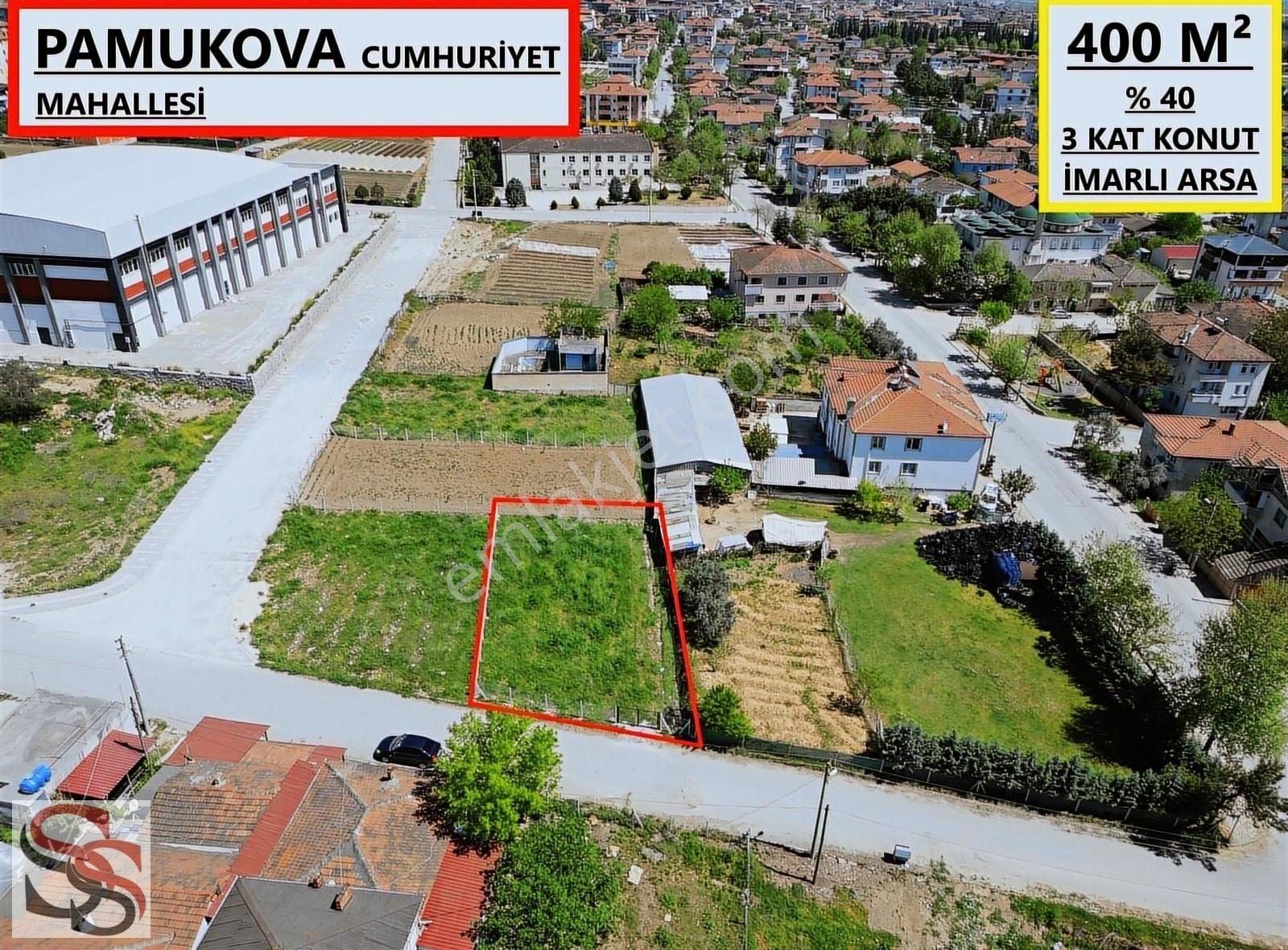 Pamukova Cumhuriyet Satılık Konut İmarlı PAMUKOVA CUMHURİYET MAHALLES 400 M² % 40 3 KAT KONUT İMARLI ARSA