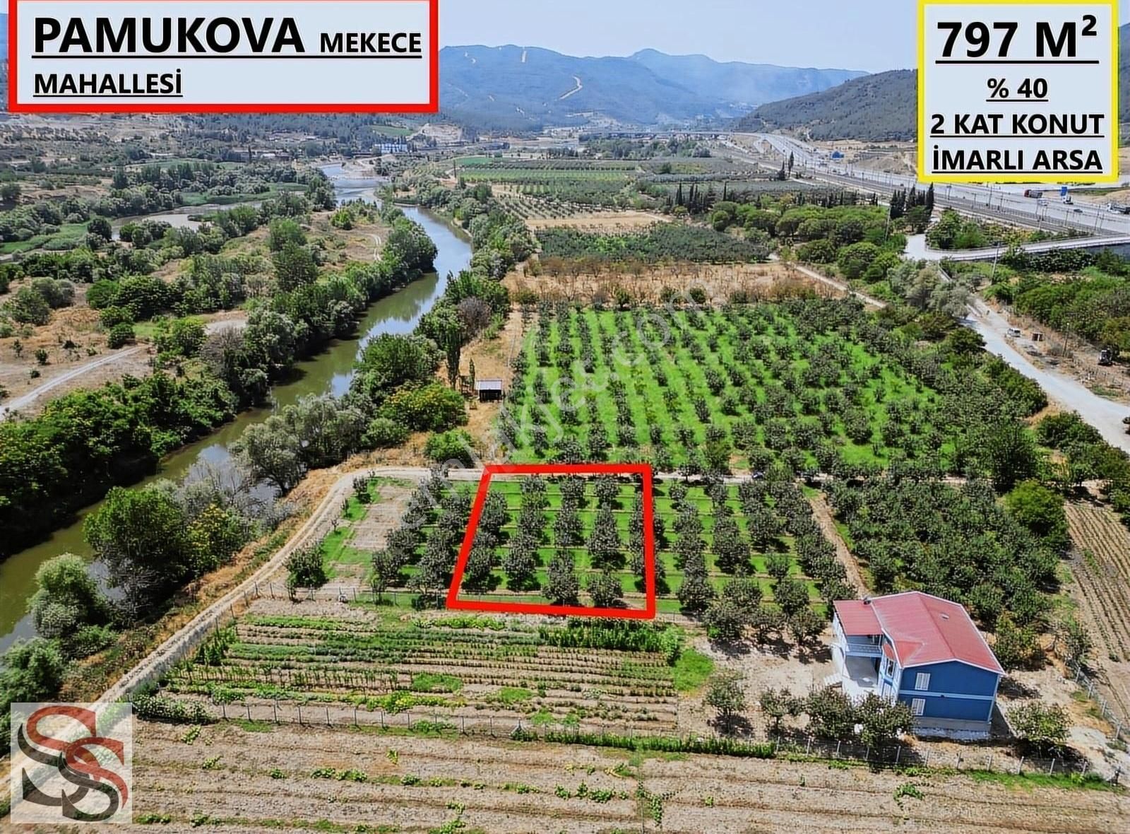 Pamukova Mekece Satılık Konut İmarlı PAMUKOVA MEKECE MAH. MUHTEŞEM KONUMDA 797 M² KONUT İMARLI ARSA