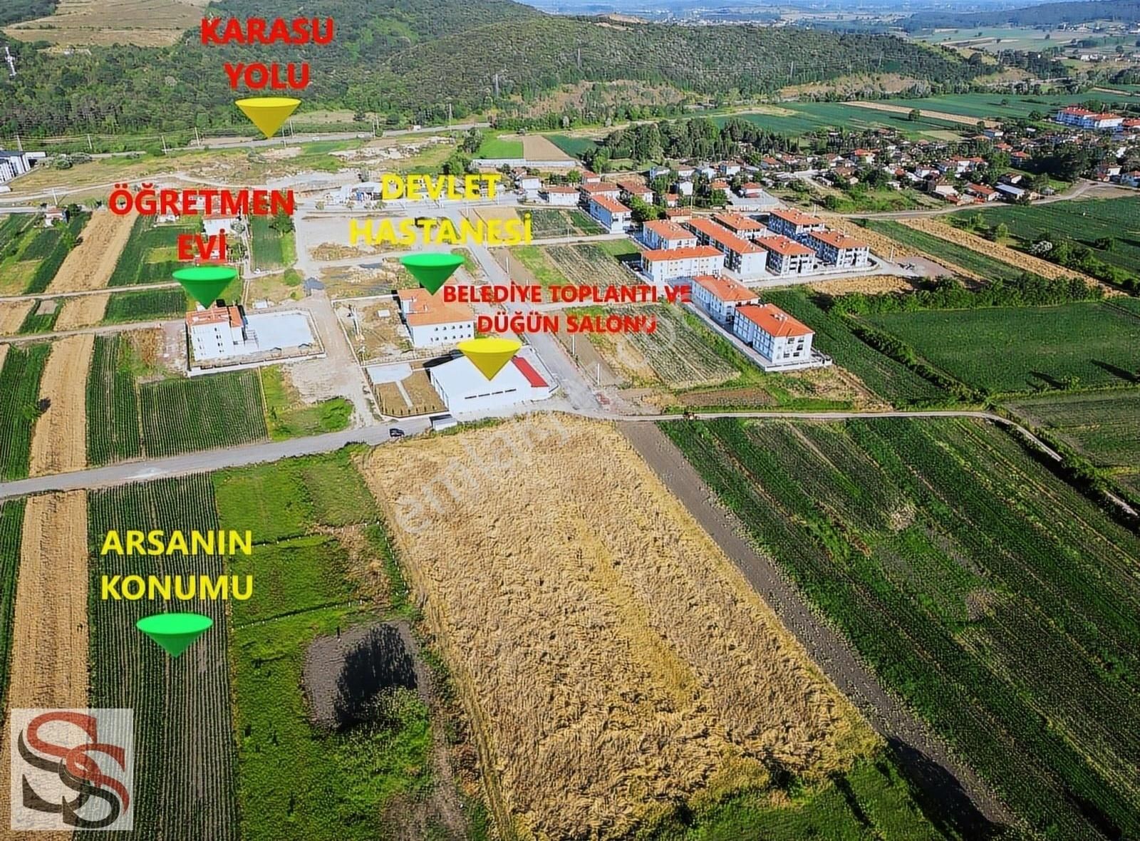 Söğütlü Cami Cedit Satılık Konut İmarlı SÖĞÜTLÜ DEVLET HASTANESİ YANINDA 995 M² 3 KAT KONUT İMARLI ARSA