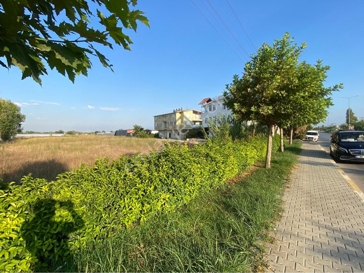 Antalya Serik Satılık Ticari İmarlı BELEK KADRİYE ANA YOL KENARI TİCARİ İMARLI ARSA