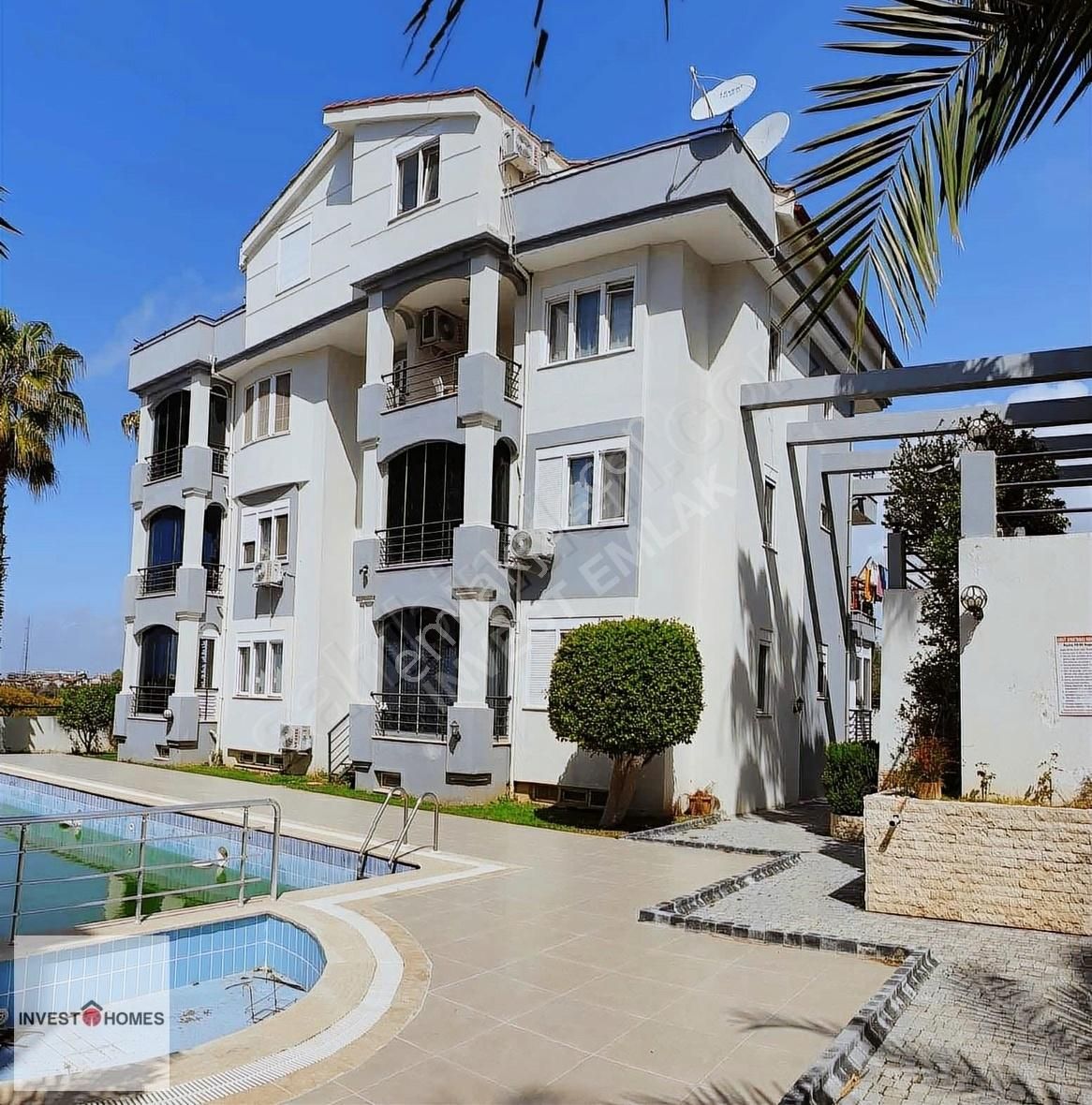 Manavgat Side Satılık Daire Deniz manzaralı dubleks daire 2+1