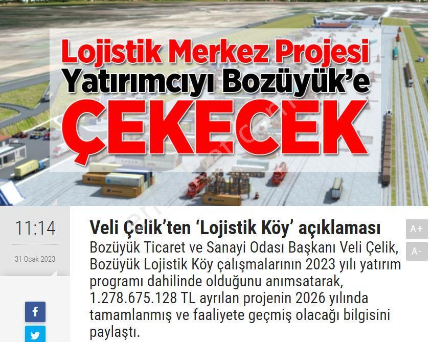 Bilecik Bozüyük Dübekli Köyü'nde 2056 M² Satılık Tarla - Görsel 20