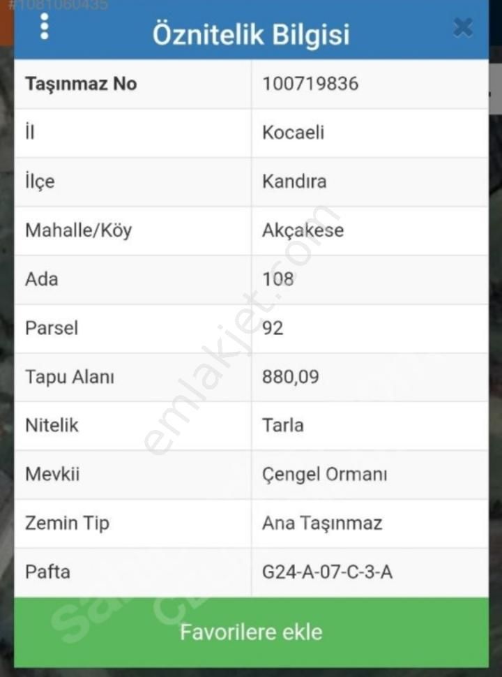 Kandıra Akçakese Mahallesi İzmit-kandıra Anayoluna Yakın Tarla - Görsel 2