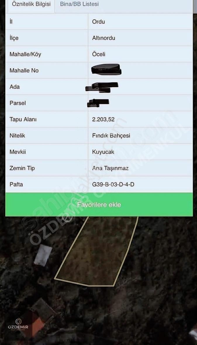 Öceli Mah Eğimsiz Boztepe Manzaralı Satılık Yatırımlık- Bahçe - Görsel 2