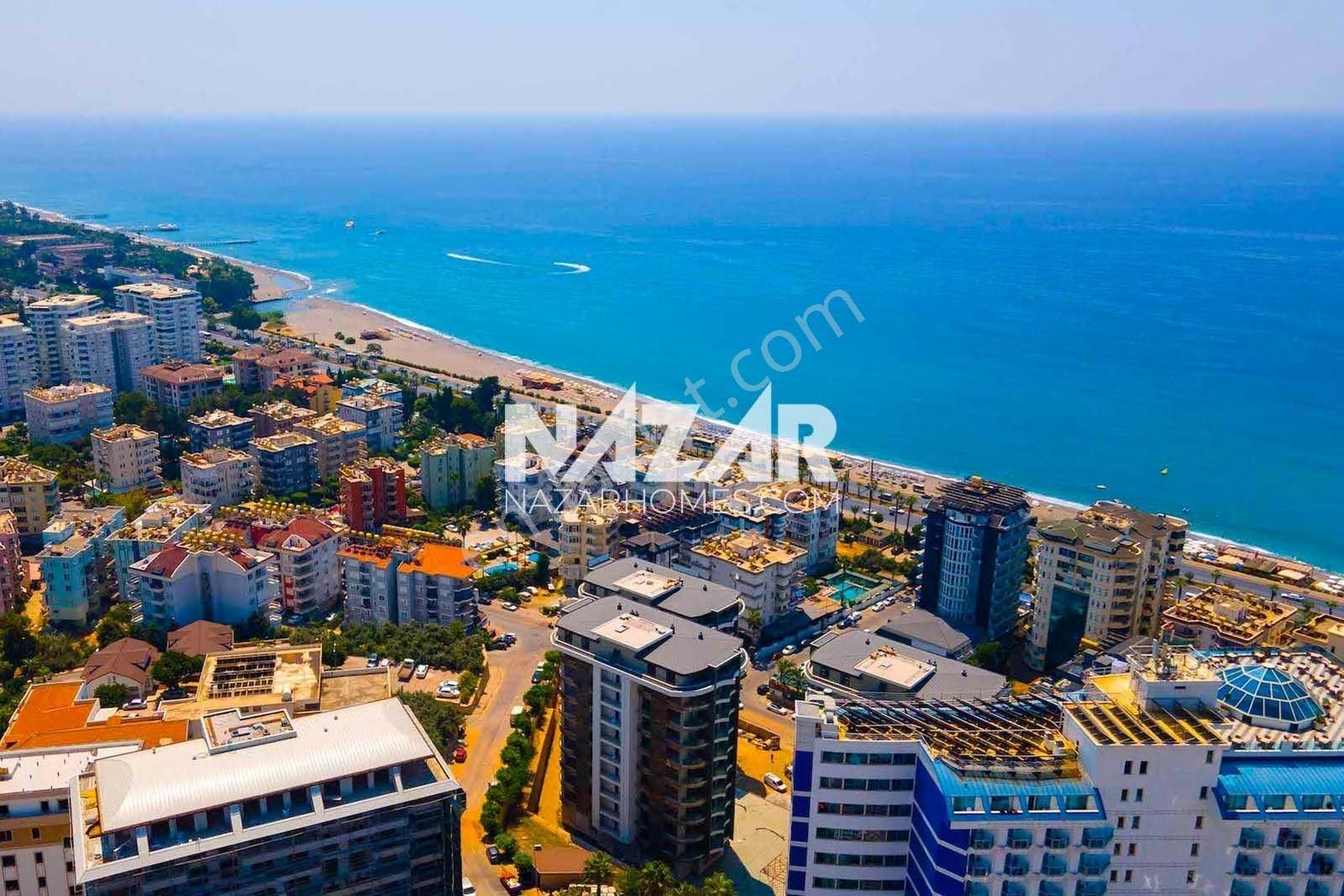 Alanya Tosmur Satılık 1+1 Deniz Manzaralı Daire - Görsel 6