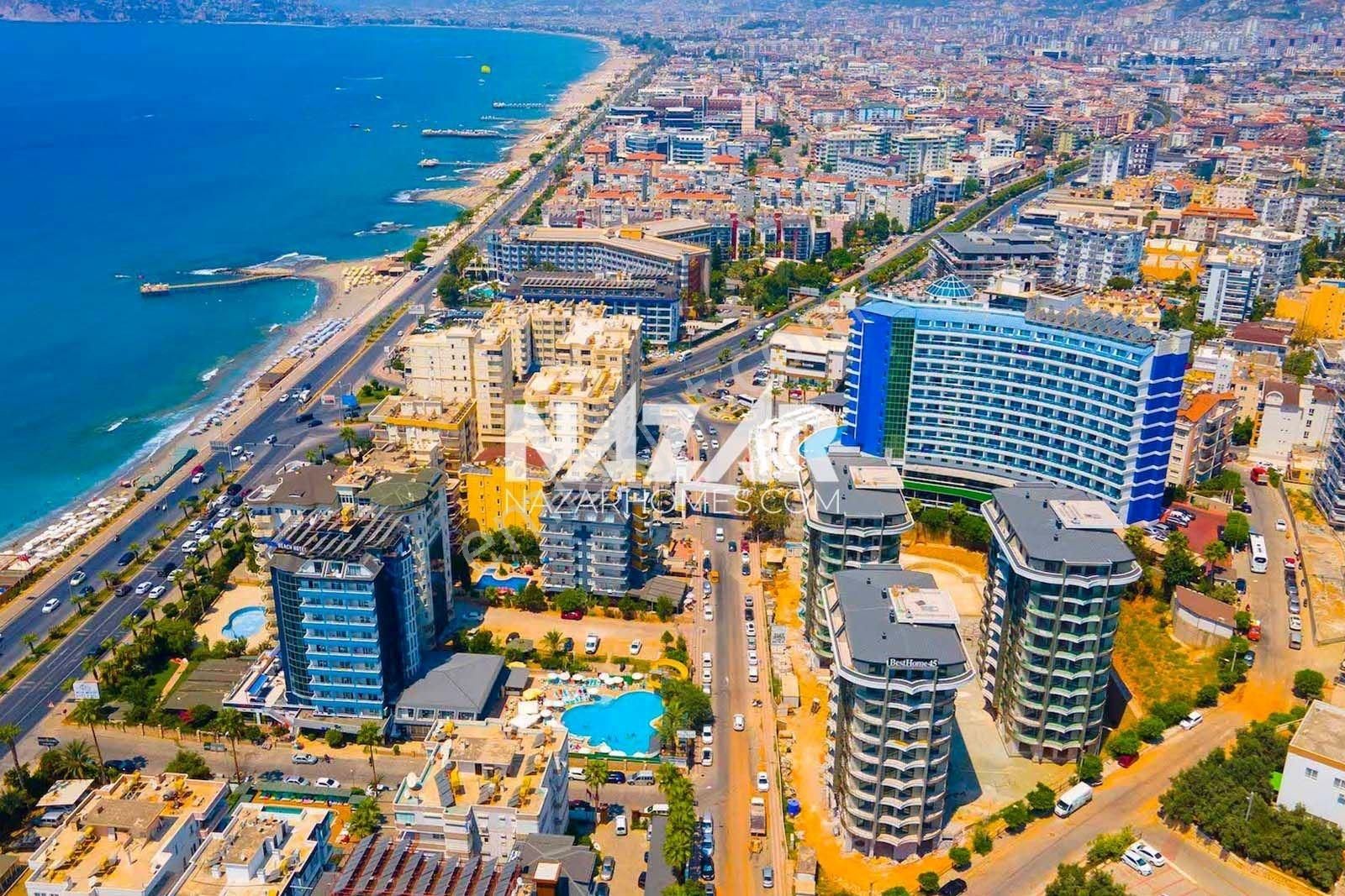 Alanya Tosmur Satılık 1+1 Deniz Manzaralı Daire - Görsel 2