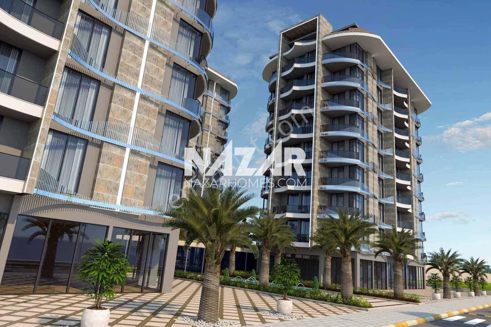 Alanya Tosmur Satılık 1+1 Deniz Manzaralı Daire - Görsel 5