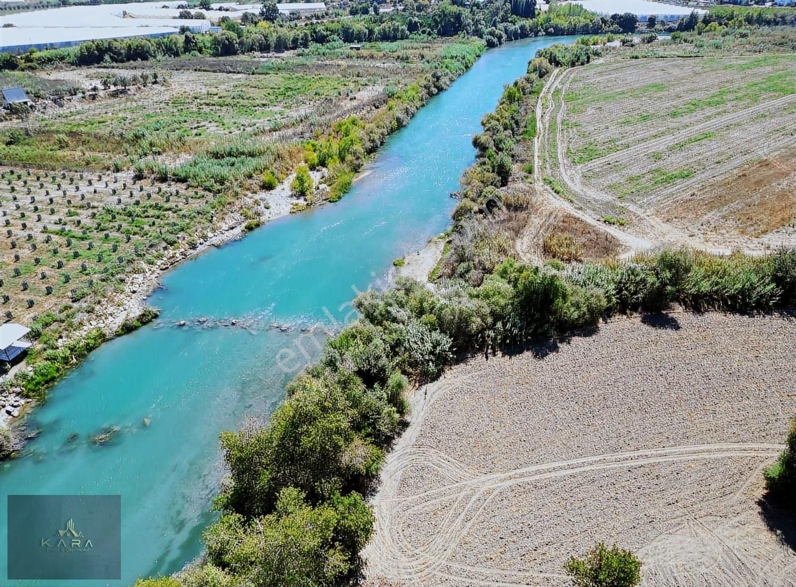 Serik Boğazkent Satılık Tarla BOĞAZKENTTE IRMAĞA YAKIN SATILIK NAR BAHÇESİ