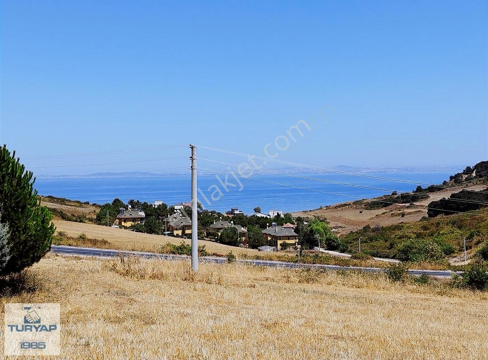 Termal Akköy Köyü Satılık Villa İmarlı TURYAP YALOVA'DAN AKKÖY'DE DENİZ MANZARALI SATILIK FIRSAT ARSA