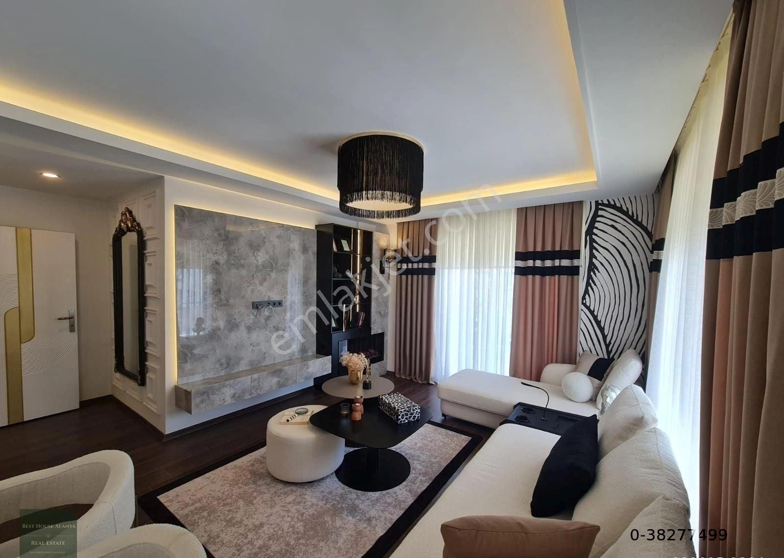 Alanya Saray Satılık Daire Forsale 2+1 Modern Flat Next To Alanya Cleopatra Beach