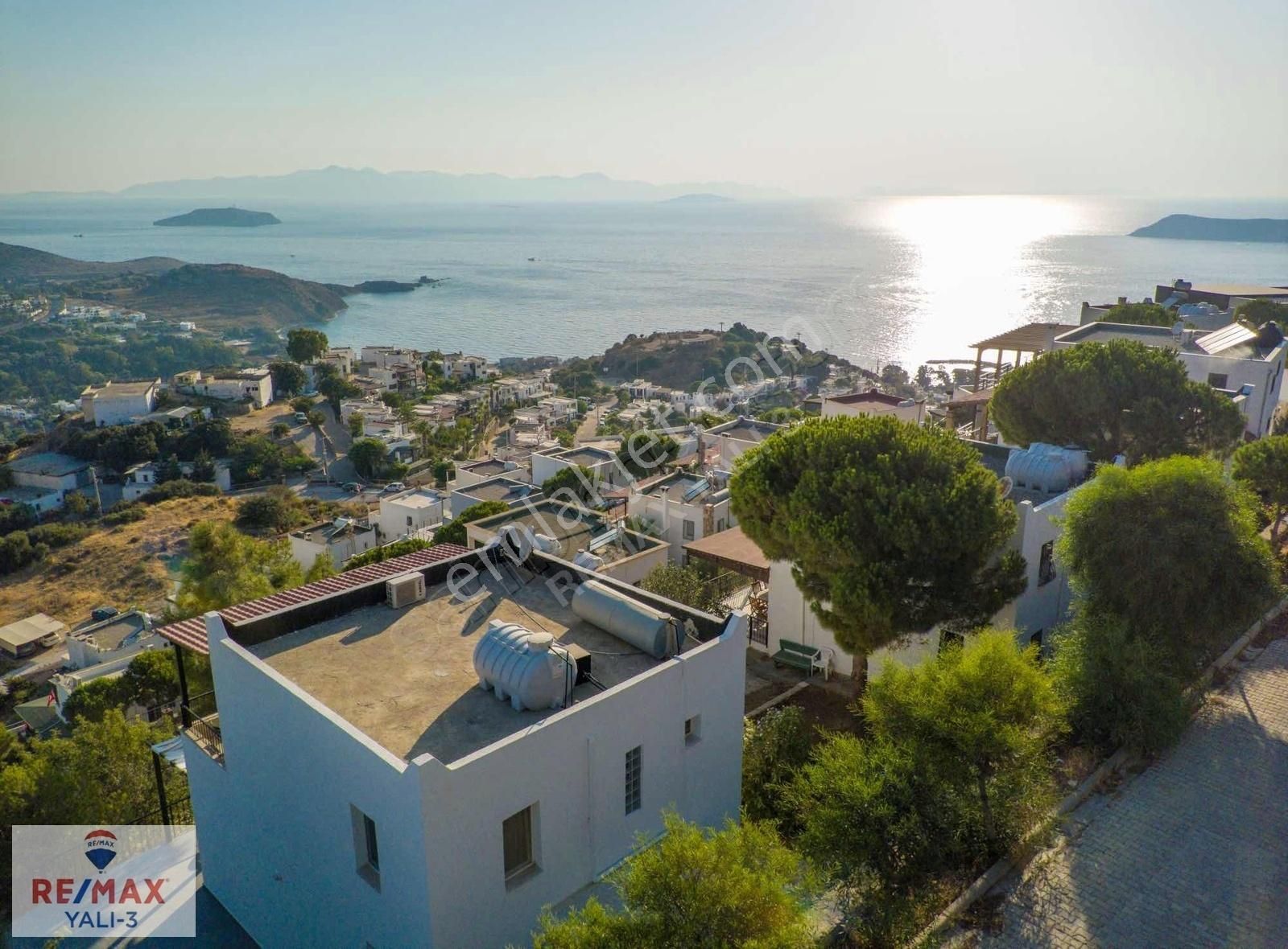 Bodrum Koyunbaba Satılık Villa RE/MAX YALI'DAN DENİZ MANZARALI MÜSTAKİL VİLLA