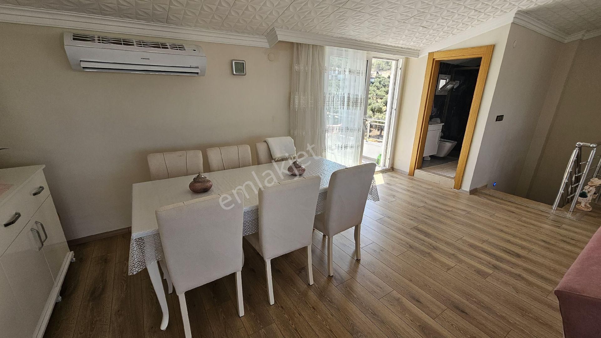 Didim Akbük'te Bakımlı Site İçinde Eşyalı 3+1 Dubleks Daire - Görsel 13