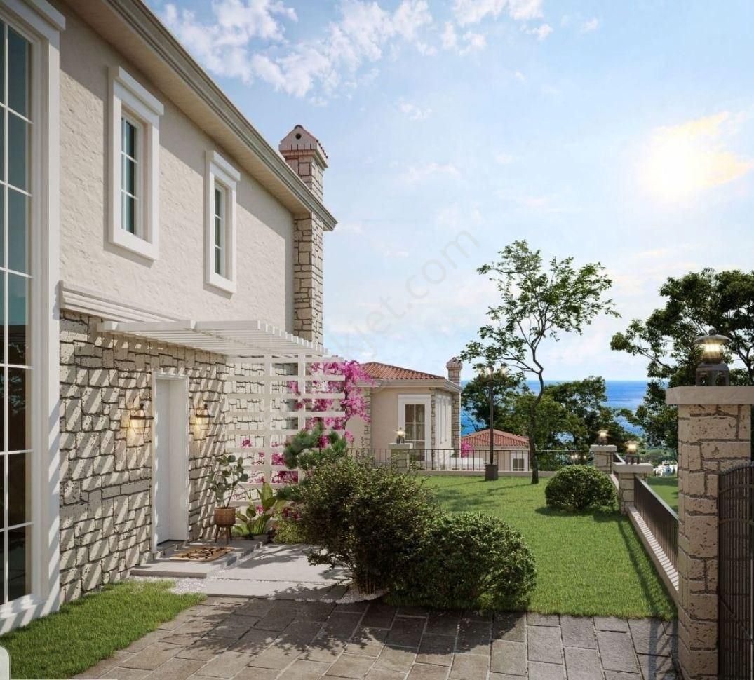 Kuşadası Bayraklıdede Satılık Villa Kusadasi Merkezde Deniz Manzarali Yeni Luks Villa