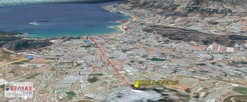 Aydıncık Hacıbahattin Satılık Tarla REMAX TROPİKTEN AYDINCIKTA SAHİLE 1.7KM MESAFE KUPON TARLA