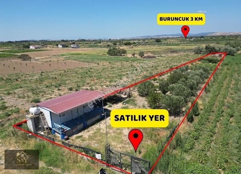 Menemen Doğa Satılık Tarla Menemen Doğa Köy'de Satılık Yolu Suyu Ve Evi Olan 1250 M2 Bahçe