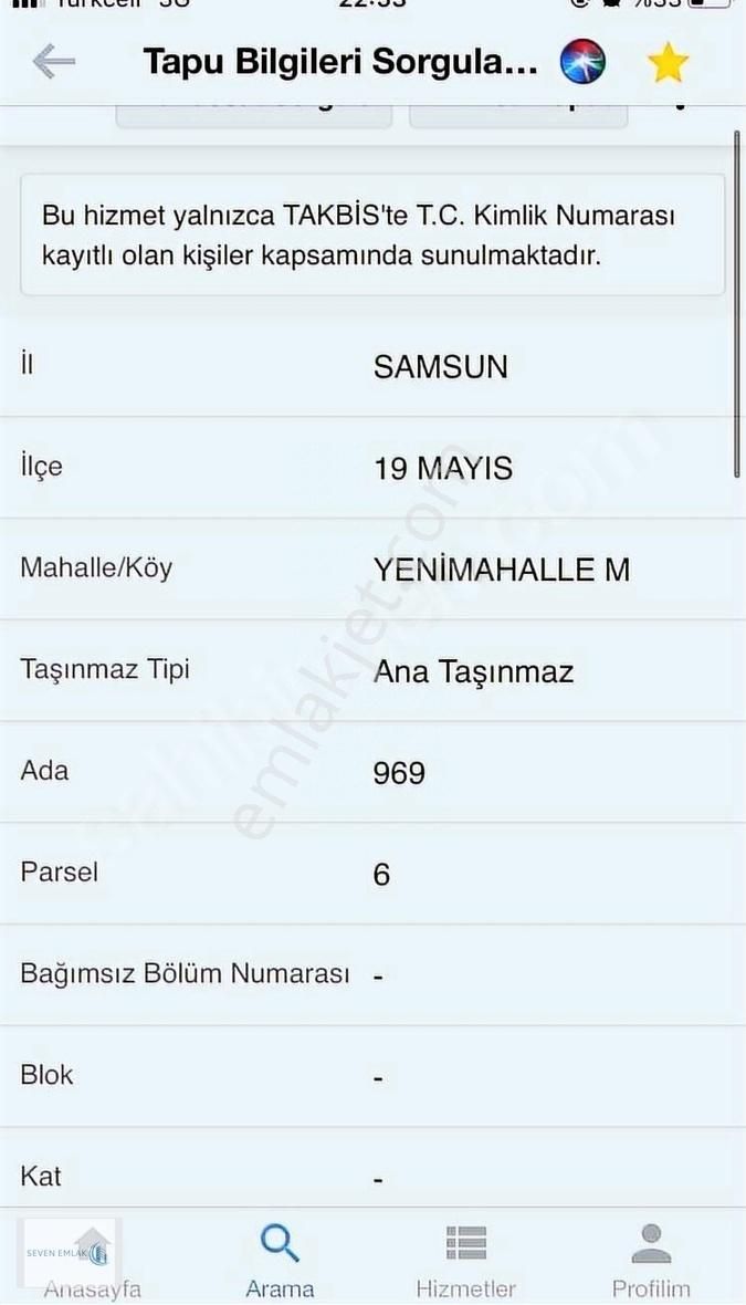 19 Mayıs Yeni Satılık Konut İmarlı Samsun 19 Mayıs İlçesinde Satılık İmarlı Arsa