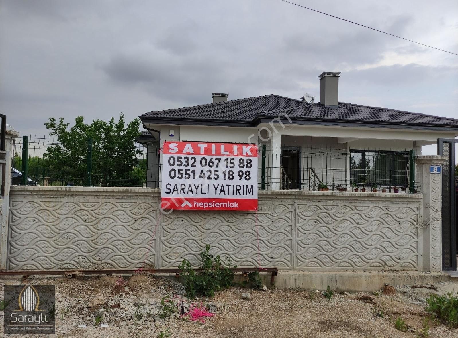 Meram Kozağaç Satılık Villa SARAYLI'DAN MERAM KOZAĞAÇ'TA SATILIK 1.106 M2 ARSA İÇİNDE VİLLA