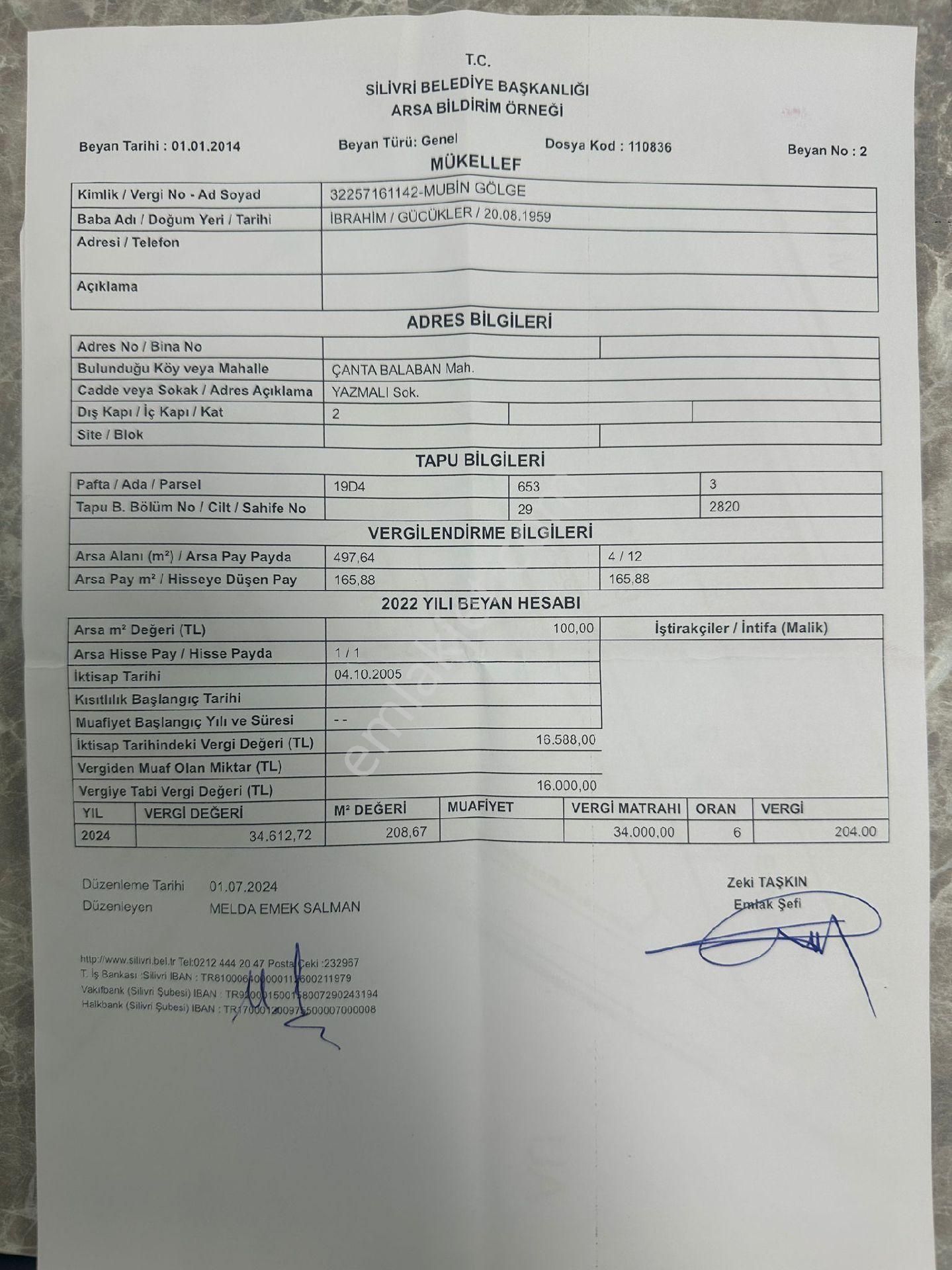 İstanbul Silivri Çantaköy Balaban'da 170 Metrekare Muhteşem Konumda Arsamız Satılıktır - Görsel 4