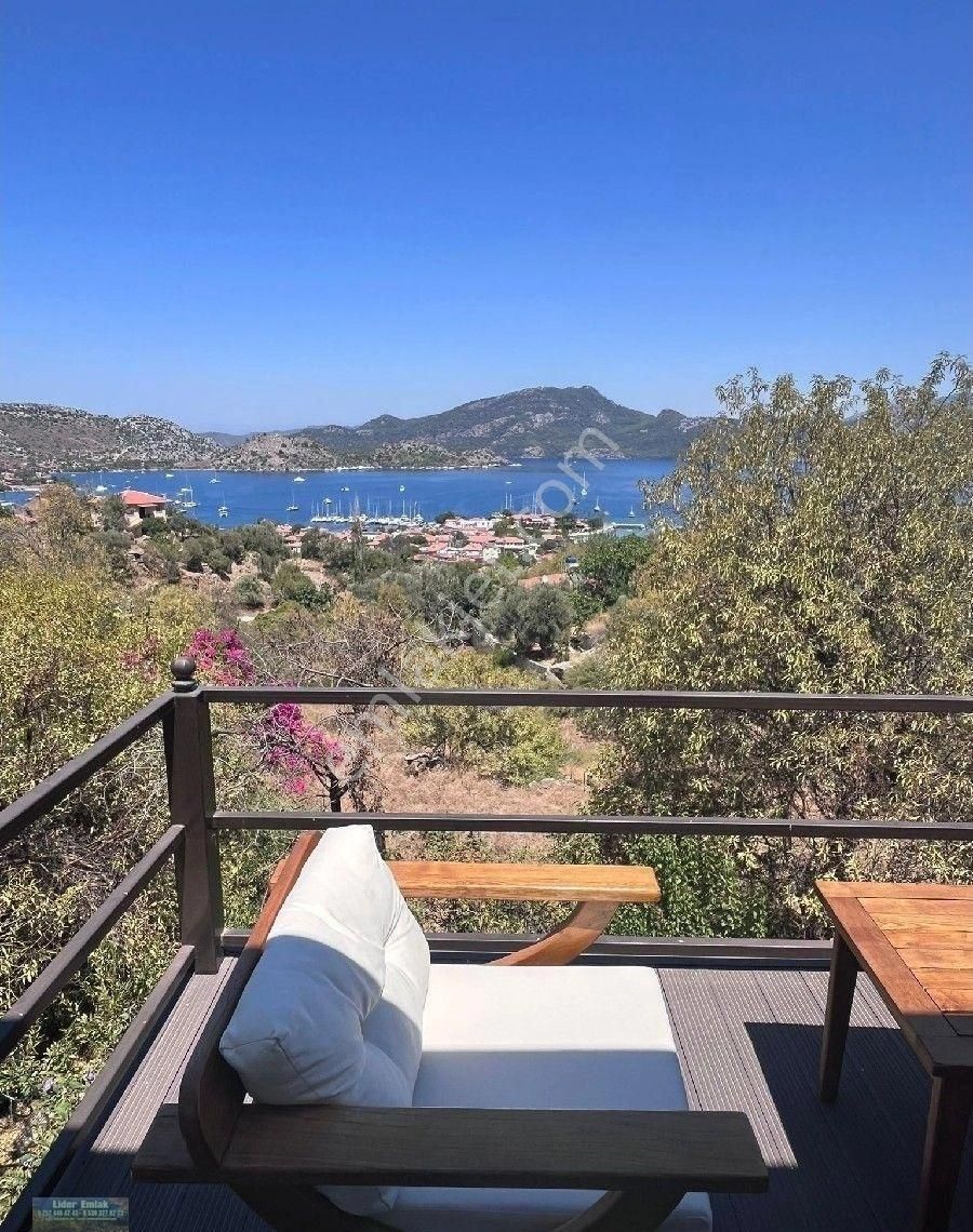 Marmaris Selimiye Satılık Villa Marmaris Lider Emlak Selimiyeden Deniz Manzaralı Satilik Villa