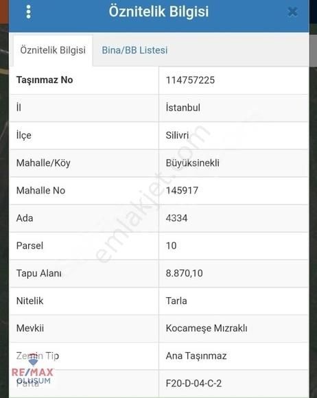 Suna Tabakçı'dan Silivri Büyük Sinekli Satılık Arsa - Görsel 2