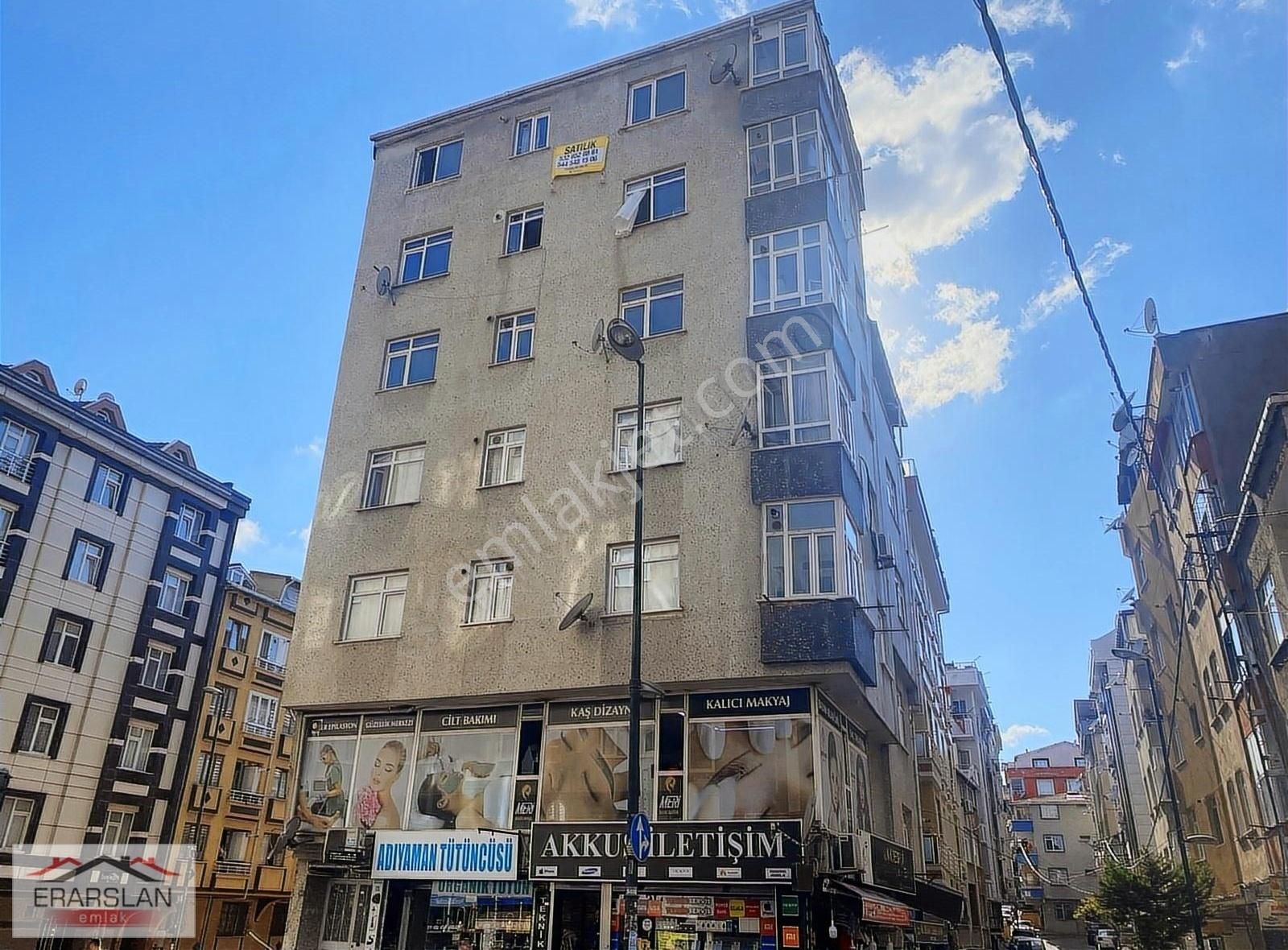 Bahçelievler Zafer Satılık Daire Erarslandan Cadde Üzerinde 2+1daire 85m2 Kat5 Kombili Boş Daire