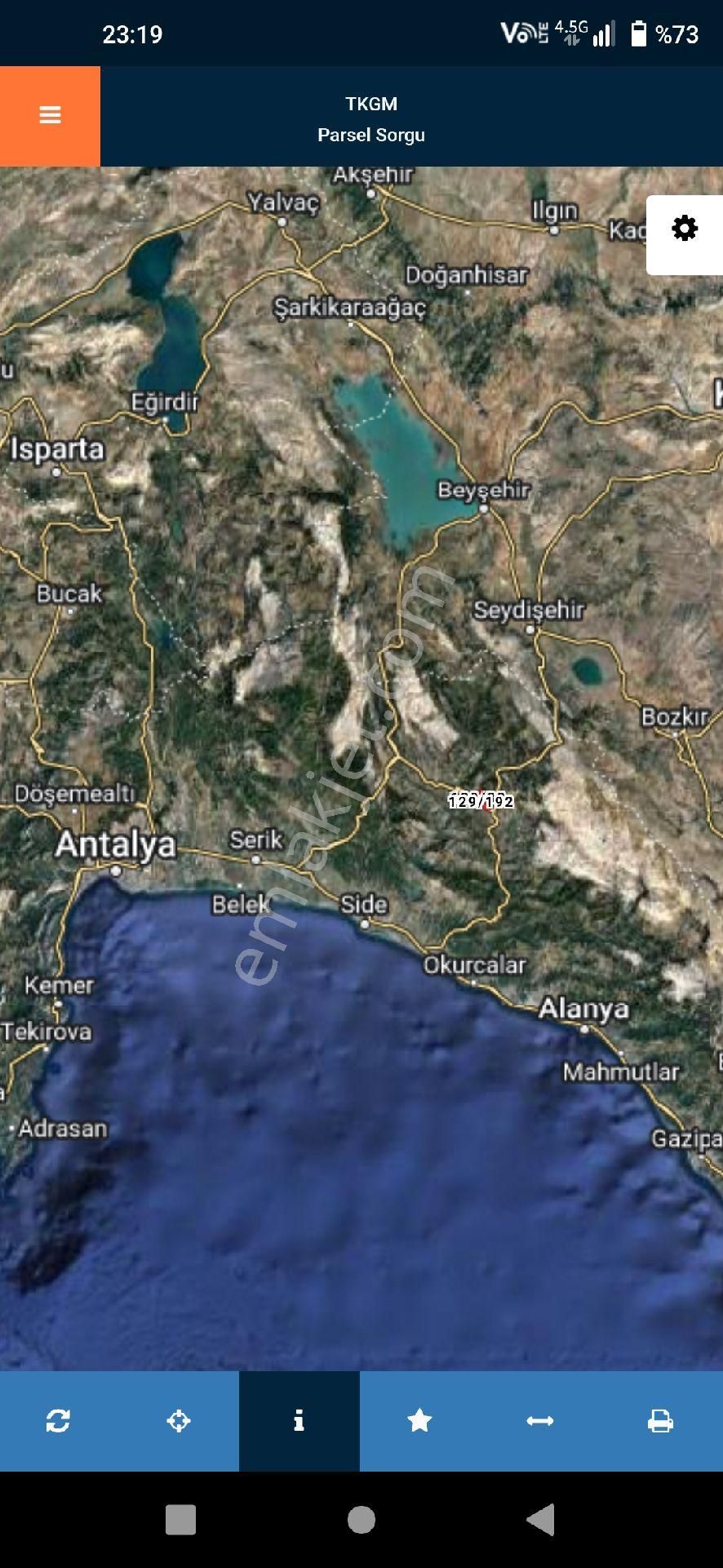 Antalya Akseki Satlik 5712 M² Arazi - Görsel 6