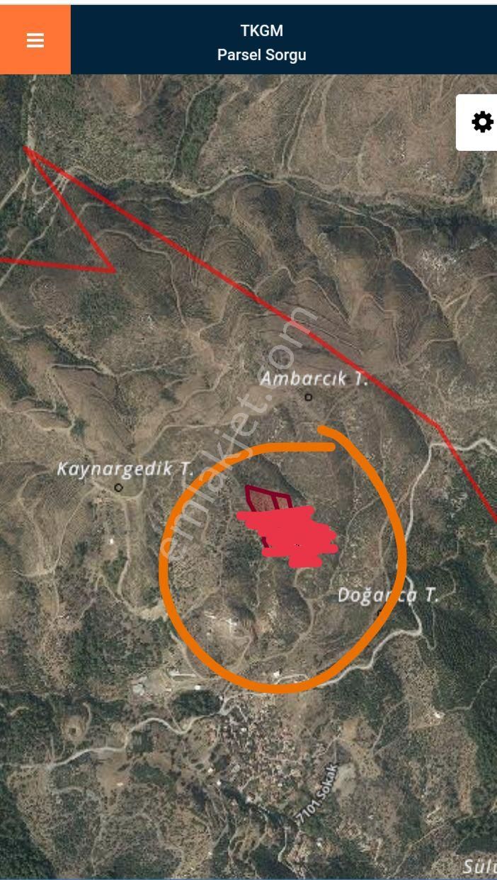 Seferihisar Orhanlı Satılık Tarla SEFERİHİSAR ORHANLI'DA 3 TAPU 15.060,53 M2 TARLA 