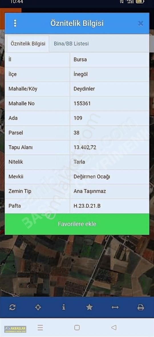 Ortaköy Yolu Üzerinde Satılık Tarla ( Akbaşlar Emlak Güvencesi ) - Görsel 17