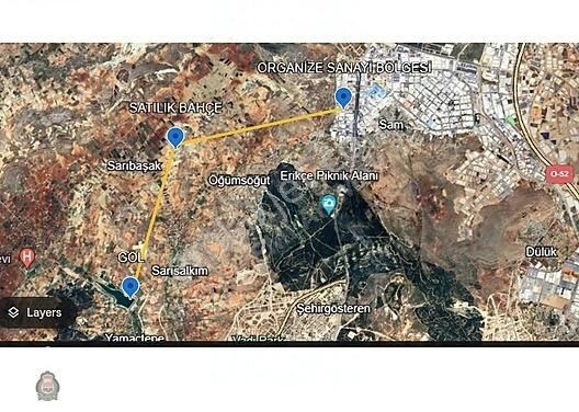 Gaziantep Şahinbey Sarıbaşak Köyünde Satılık İmara Yakın Bahçe - Görsel 10