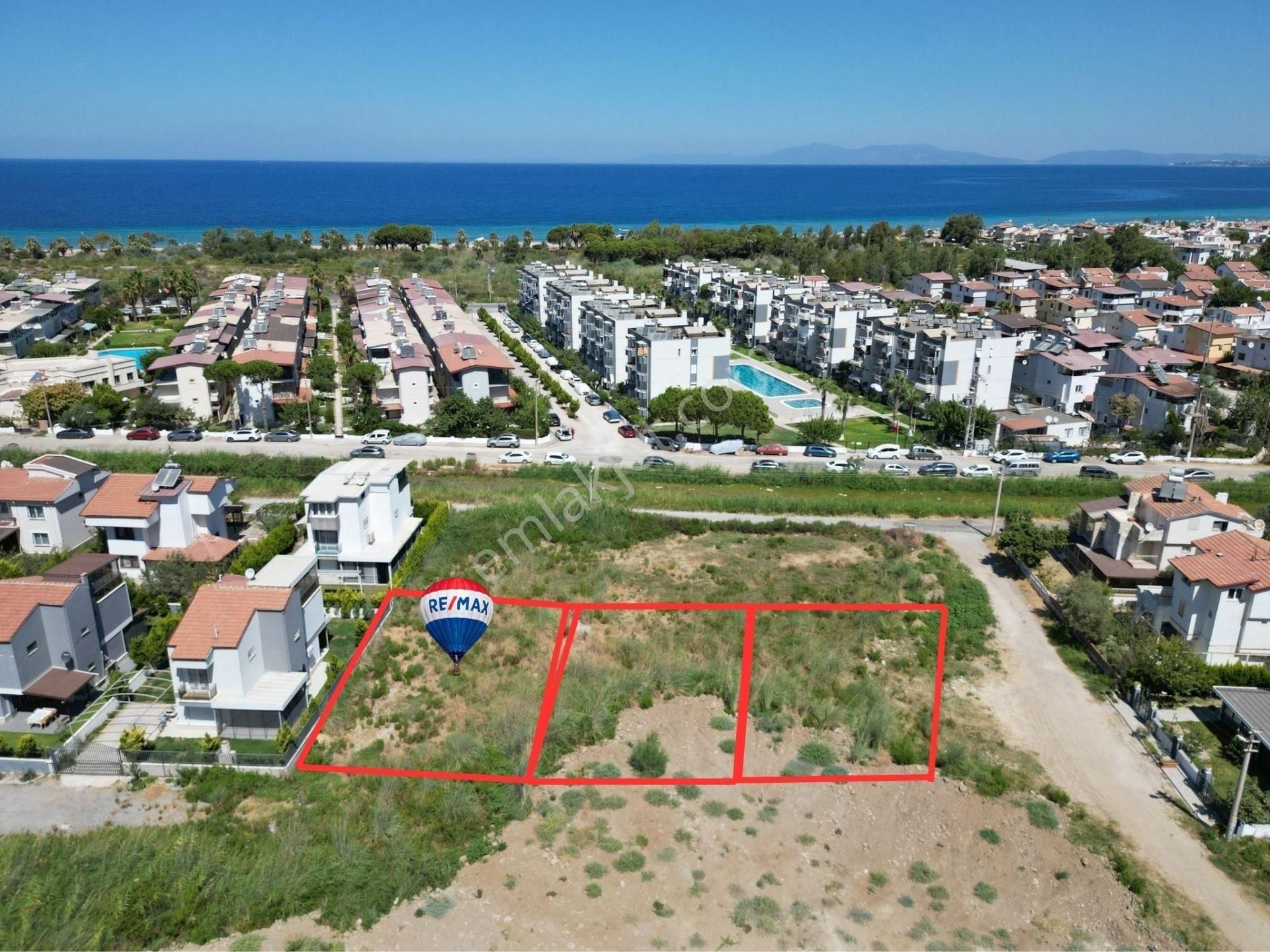 Kuşadası Güzelçamlı Satılık Villa İmarlı  KUŞADASI GÜZELÇAMLI DENİZE 300 METRE VİLLA İMARLI ARSA