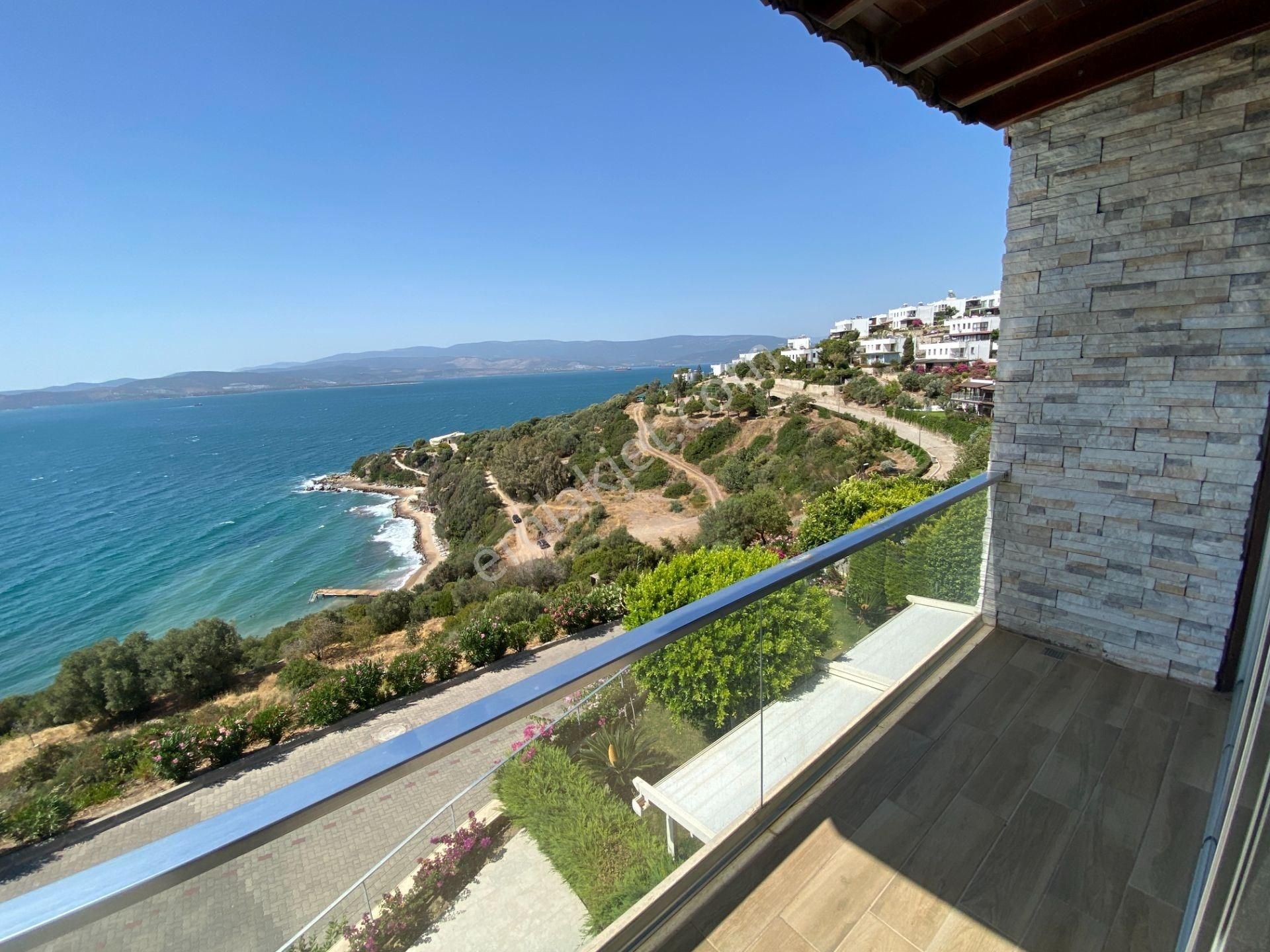 Milas Boğaziçi Adabükü'nde Kesintisiz Full Deniz Manzaralı Daire - Görsel 26