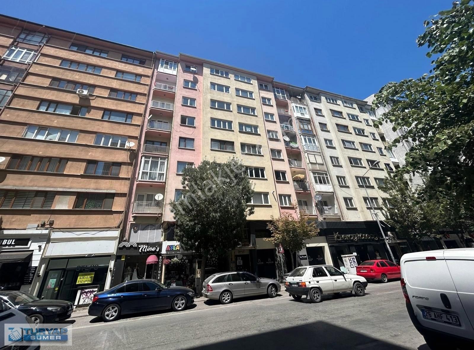 Tepebaşı Hoşnudiye Satılık Daire TURYAP SÜMER' DEN KIZILCIKLI CD. ÜZERİ 125m² EŞYALI 2+1 SATILIK