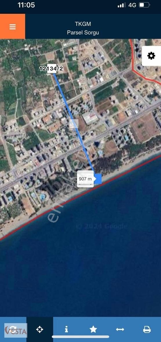 Mersin Mezitli Satılık Ticari İmarlı Mersin mezitli davultepe satılık arsa