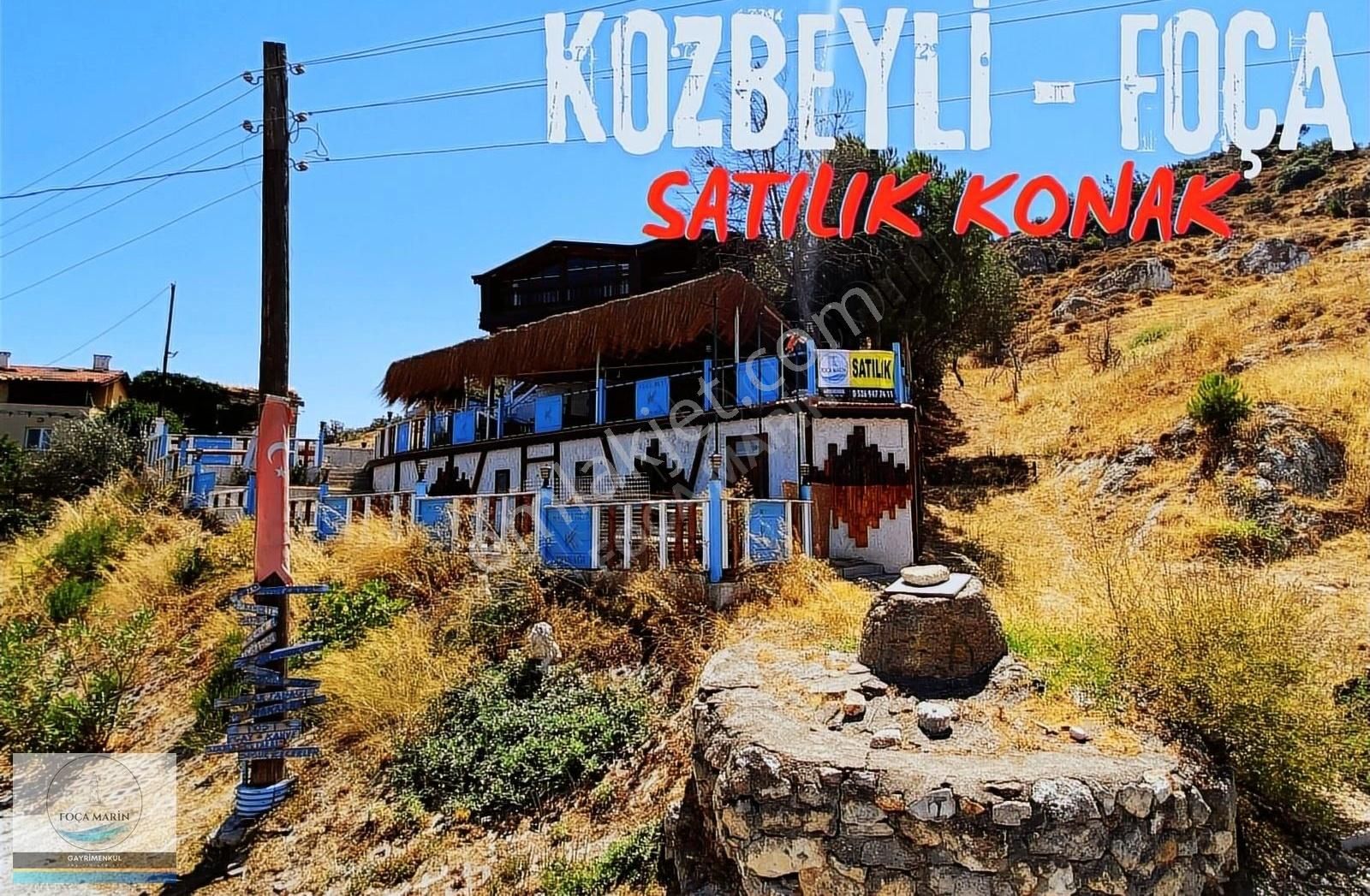 Foça Kozbeyli Satılık Restaurant FOÇA'DA RESTORAN CAFE KAHVALTI SALONU PANSİYON VB.UYGUN KONAK