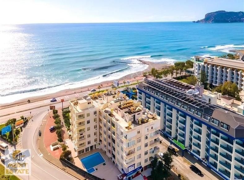 Alanya Tosmur Satılık Daire TOSMUR MAH. DENİZE SIFIR KONUMDA EŞYALI SATILIK 1+1 DAİRE