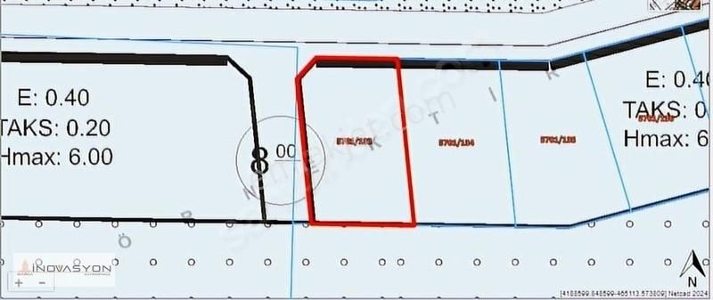 Karatay Saraçoğlu Satılık Konut İmarlı SARAÇOĞLU 2. KANAL YANI MÜSTAKİL 550 M2 2 KAT İMARLI ARSA