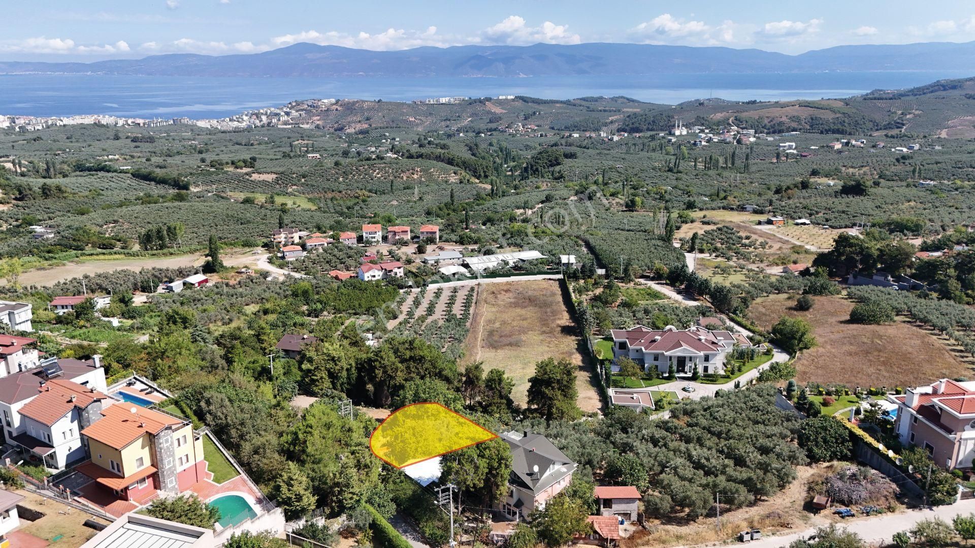 Mudanya Göynüklü Satılık Villa İmarlı  GÖYNÜKLÜDE SATILIK DENİZ MANZARALI VİLLA ARSASI