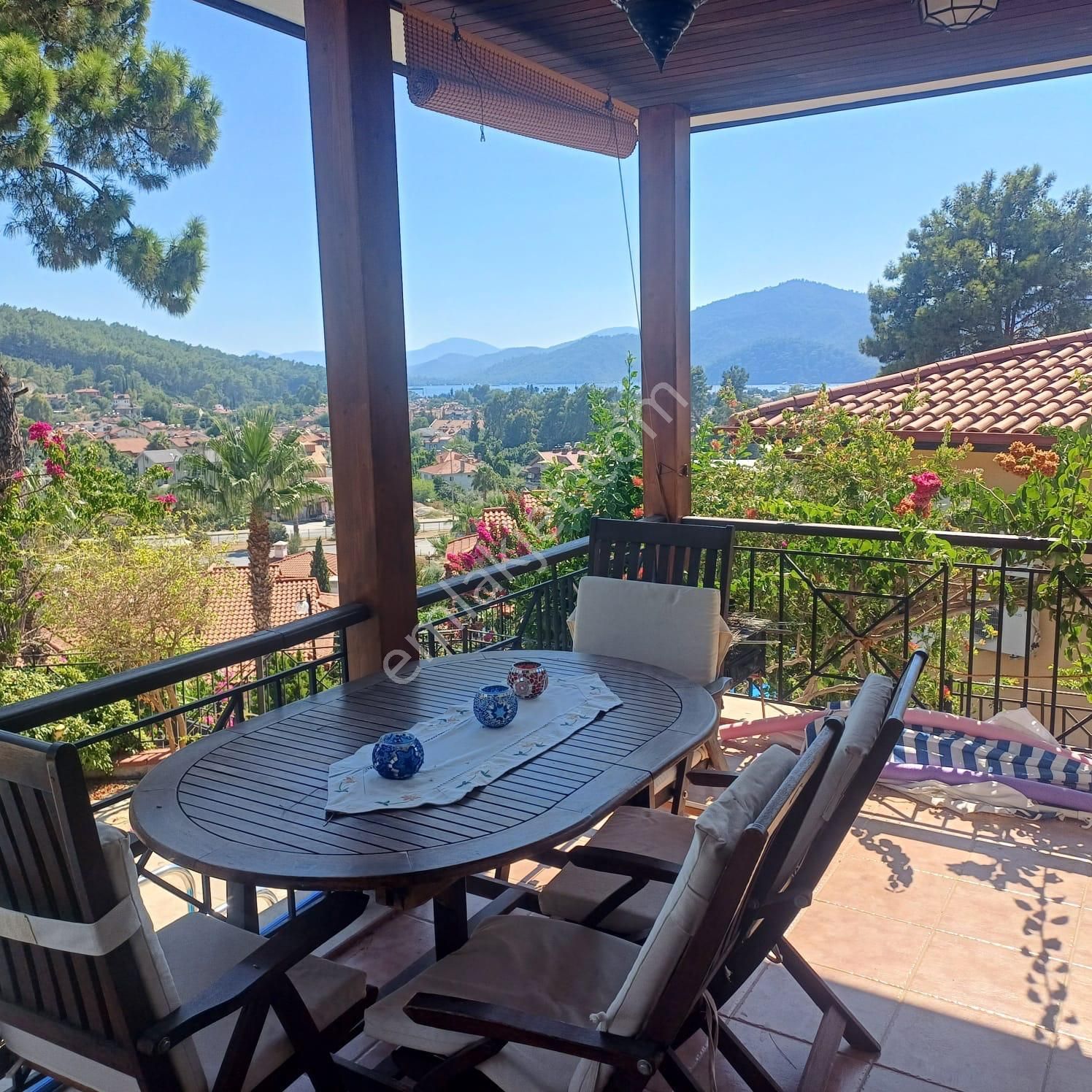 Göcek'te Site İçerisin De 4+1 Satılık Villa - Görsel 21