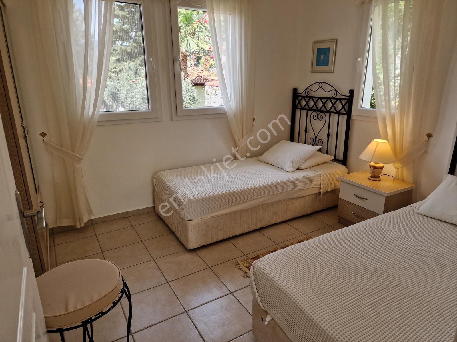 Göcek'te Site İçerisin De 4+1 Satılık Villa - Görsel 16