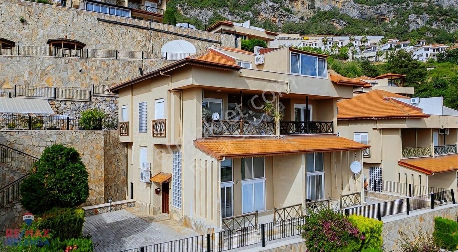 Alanya Bektaş Satılık Villa BEKTAŞ OCEAN WİEV SATILIK 2+1 VİLLA TİPİ MÜSTAKİL GİRİŞ