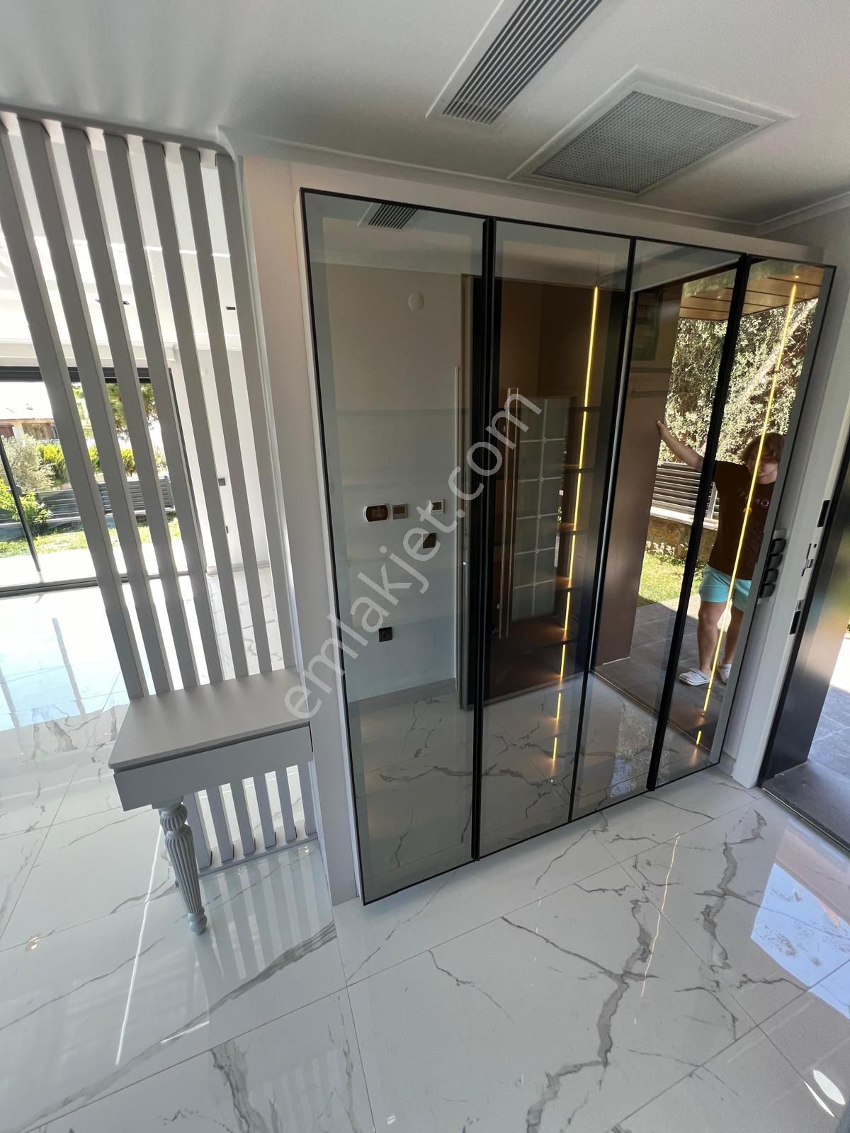 Altınoluk Kazdağları Eteklerinde Full Deniz Manzaralı Tek Müstakil 4+1 Ultra Lüx Sıfır Villa - Görsel 10