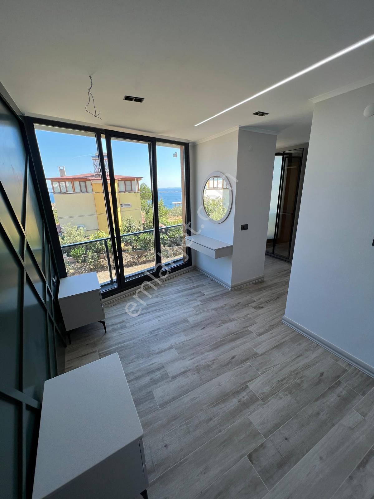 Altınoluk Kazdağları Eteklerinde Full Deniz Manzaralı Tek Müstakil 4+1 Ultra Lüx Sıfır Villa - Görsel 25