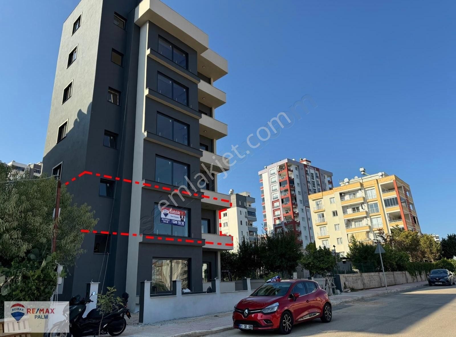 Yenişehir Akkent Satılık Daire REMAX PALMDEN AKKENTTE HER KAT TEK DAİRE SATILIK 2+1