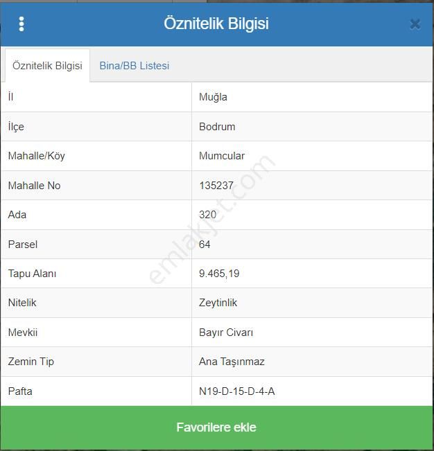 Bodrum Mumcular'da Satılık Zeytinlik - 9465 M² - Görsel 4