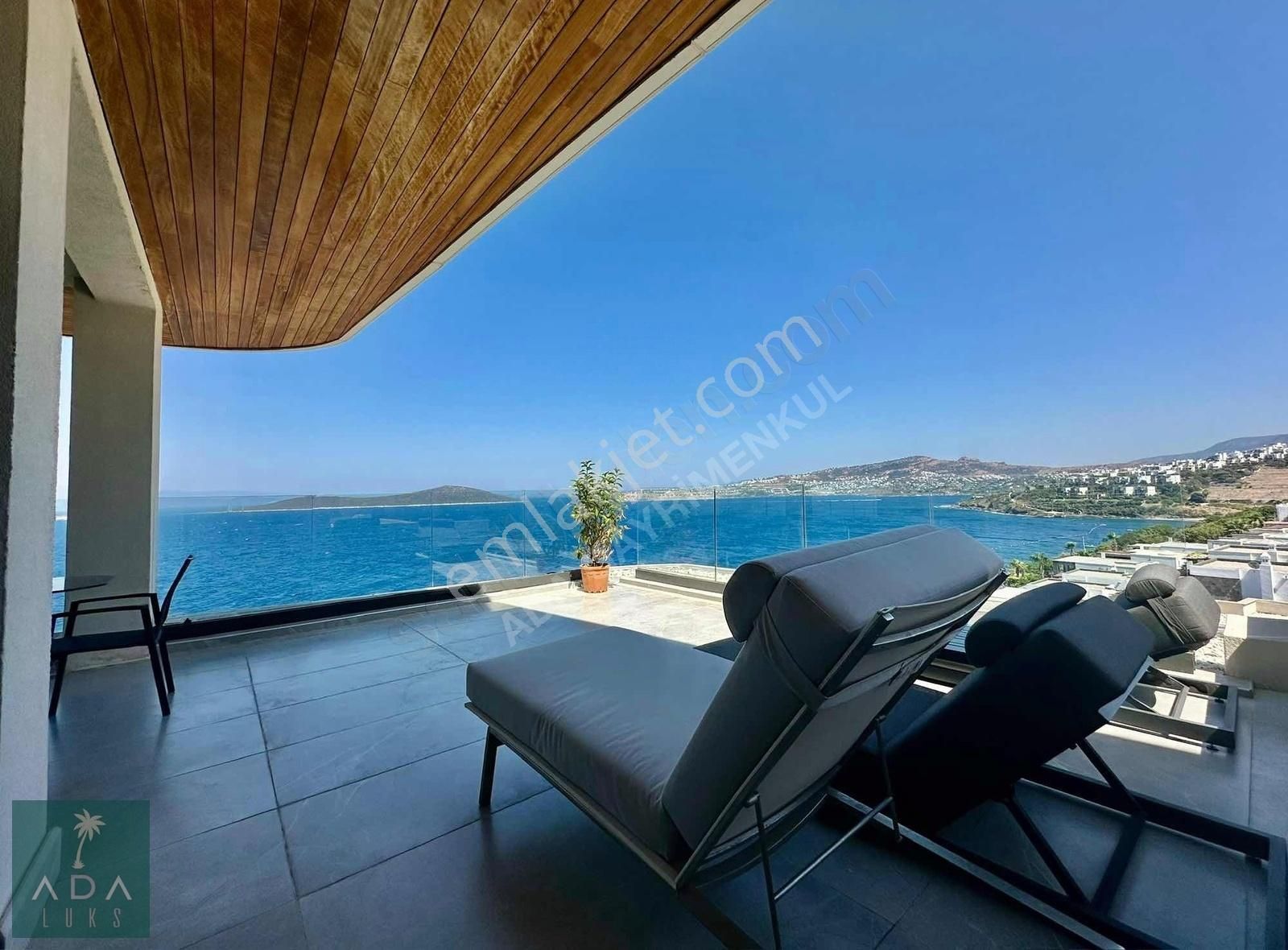 Bodrum Gündoğan Satılık Daire SWISS OTEL LIVING DENİZE SIFIR MANZARALI SATILIK FLAT 2+1